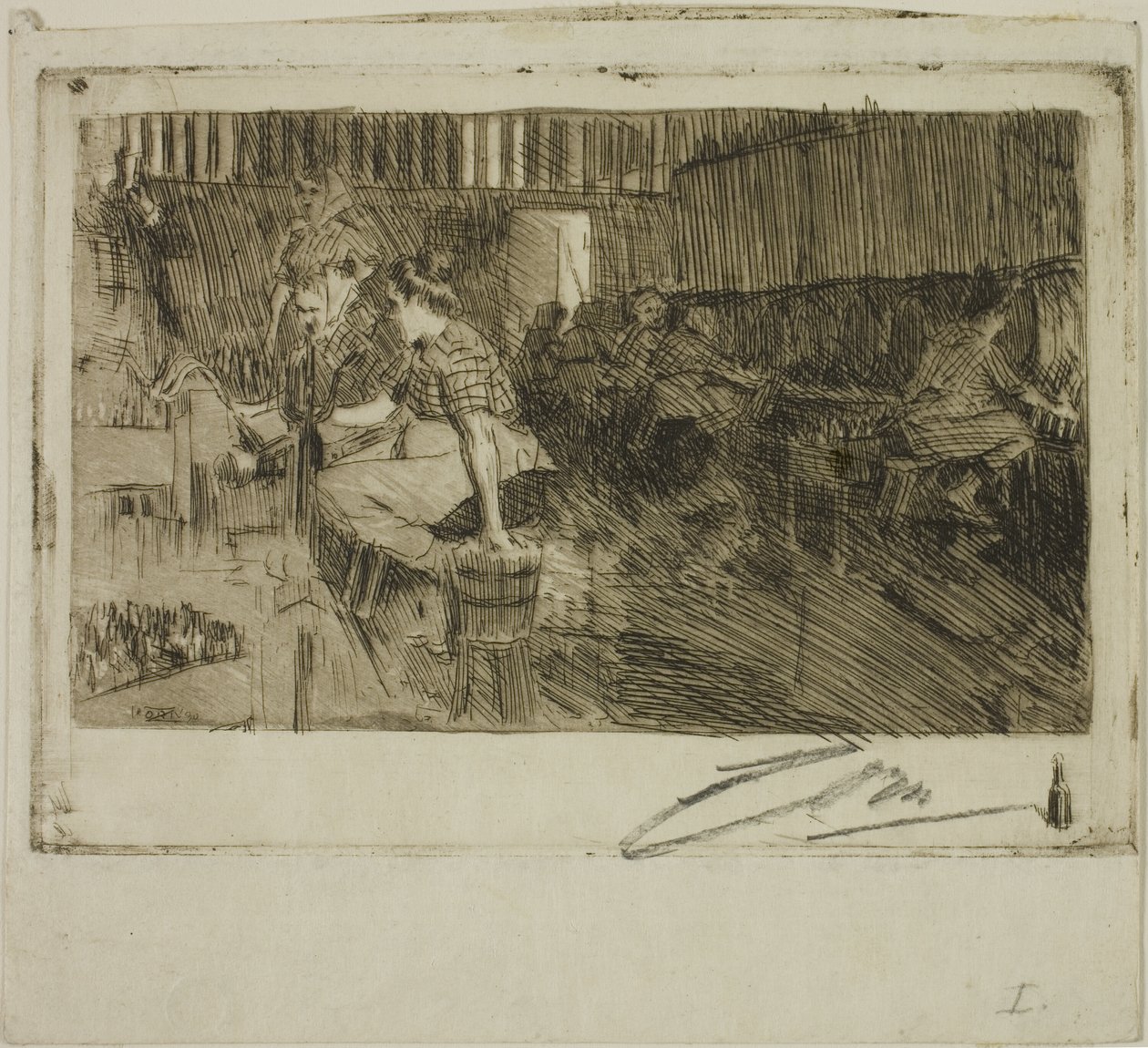 Det lille Bryggeri af Anders Leonard Zorn
