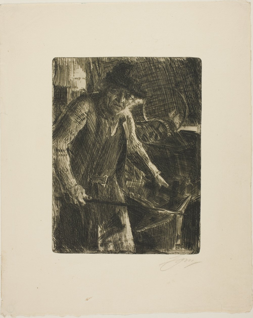 Mester-Smeden af Anders Leonard Zorn