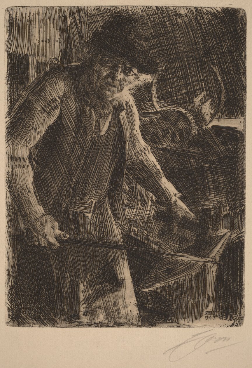 Mestersmeden af Anders Zorn