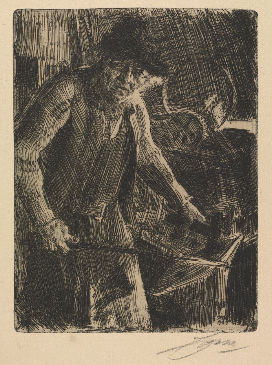 Mestersmeden af Anders Leonard Zorn