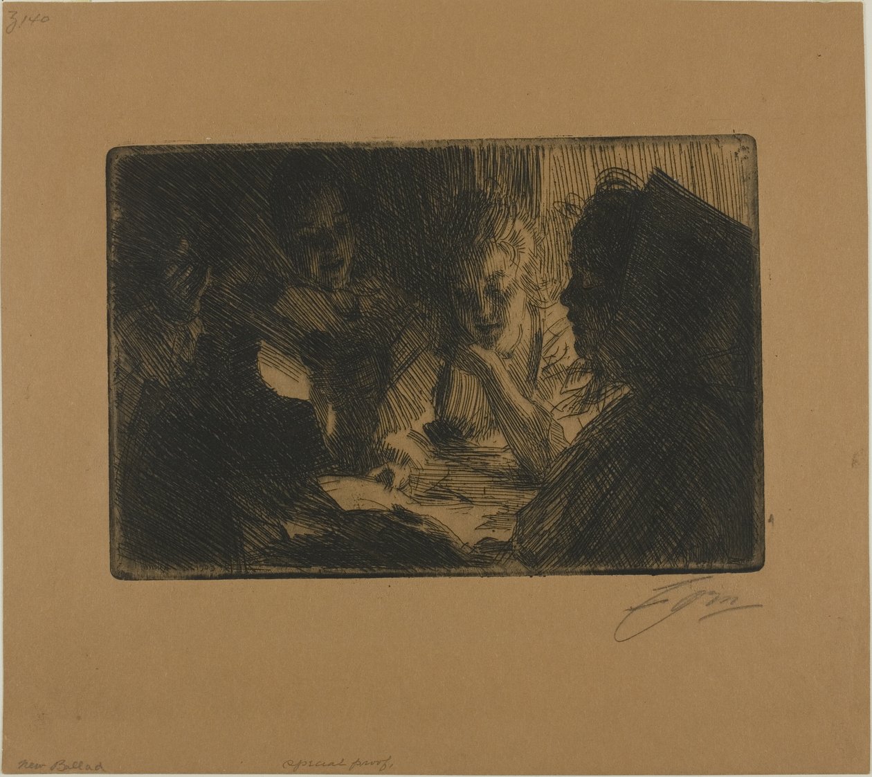 Den nye ballade af Anders Leonard Zorn