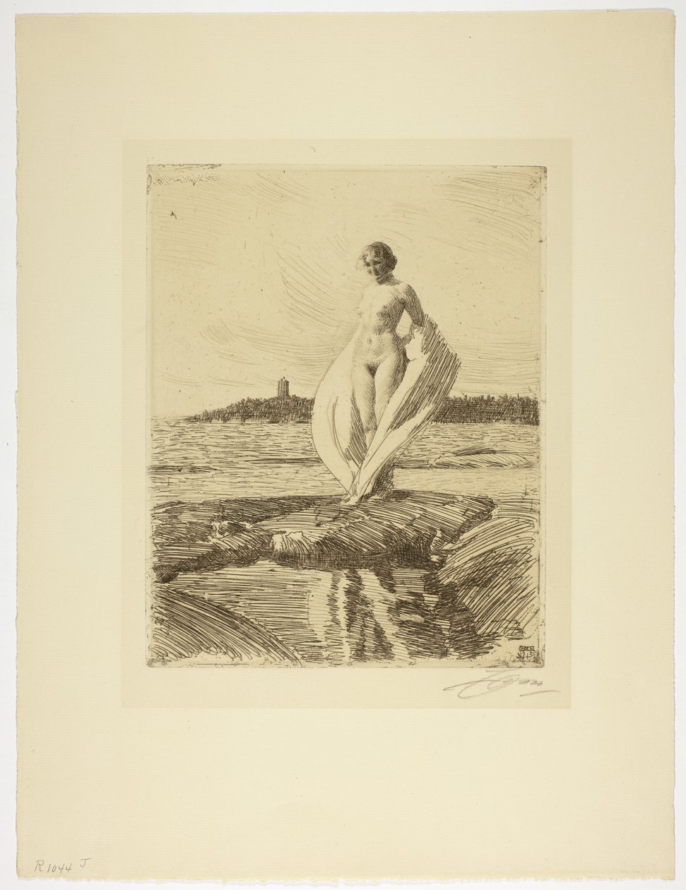 Svanen af Anders Leonard Zorn