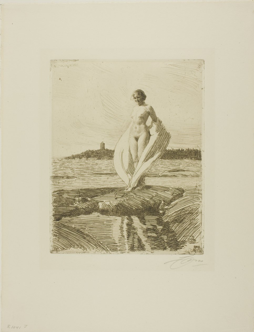 Svanen af Anders Leonard Zorn