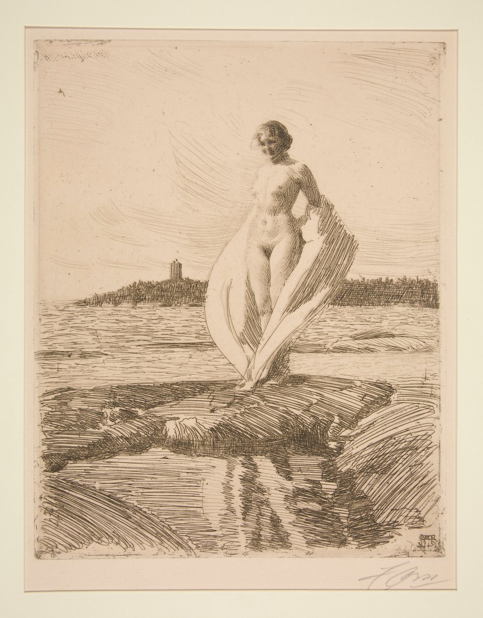 Svanen af Anders Leonard Zorn