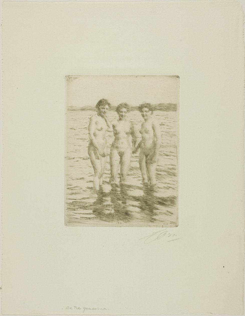 De tre nåder af Anders Leonard Zorn