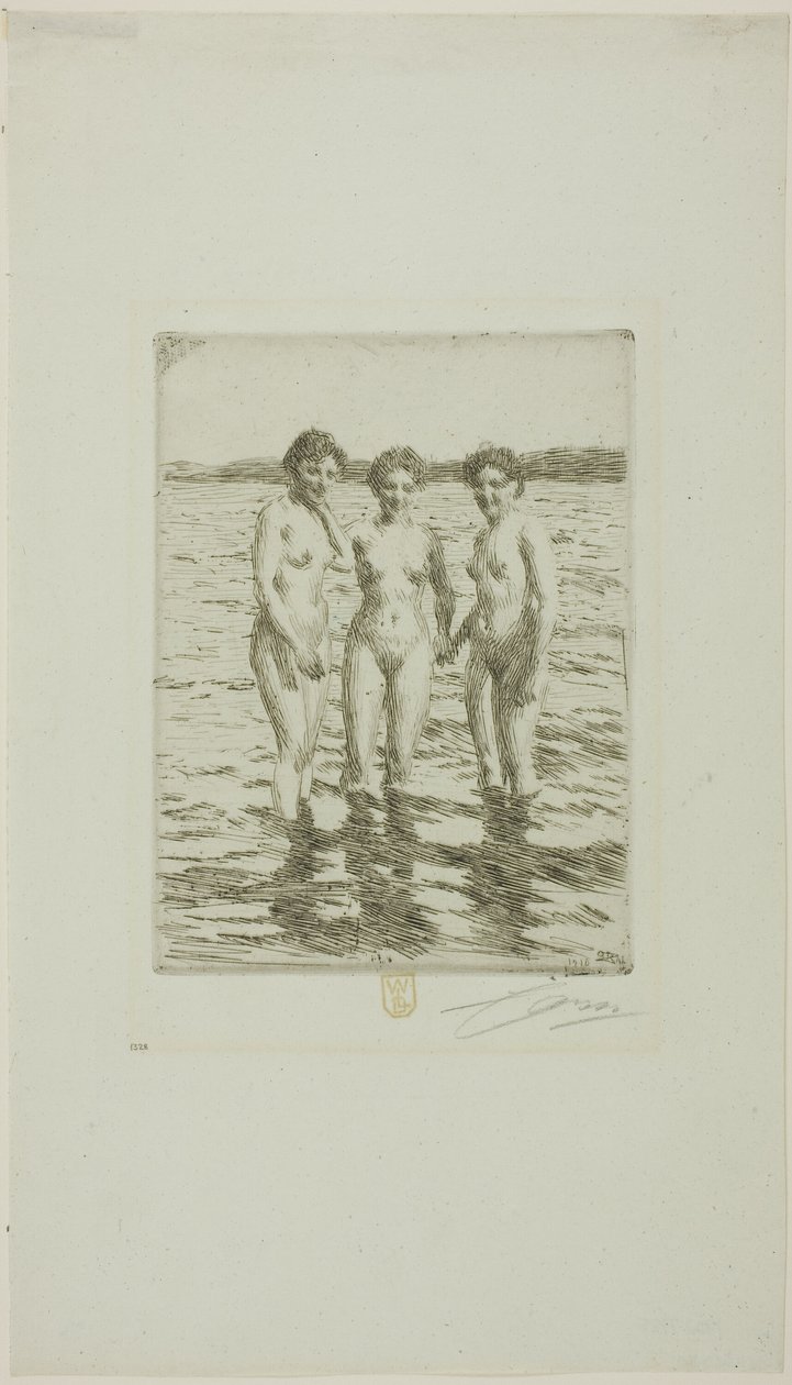 De tre nåder af Anders Leonard Zorn