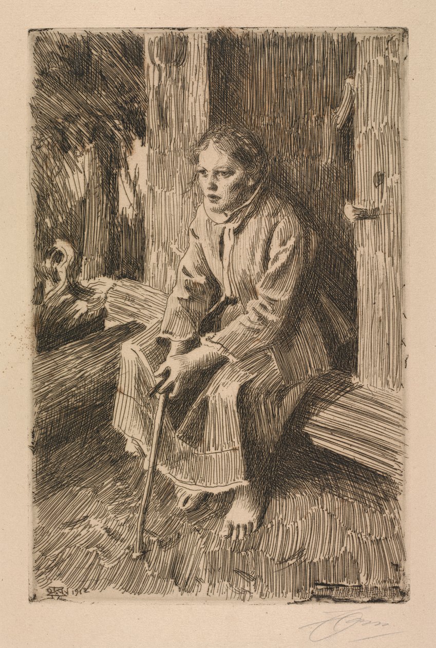 På volden af Anders Leonard Zorn