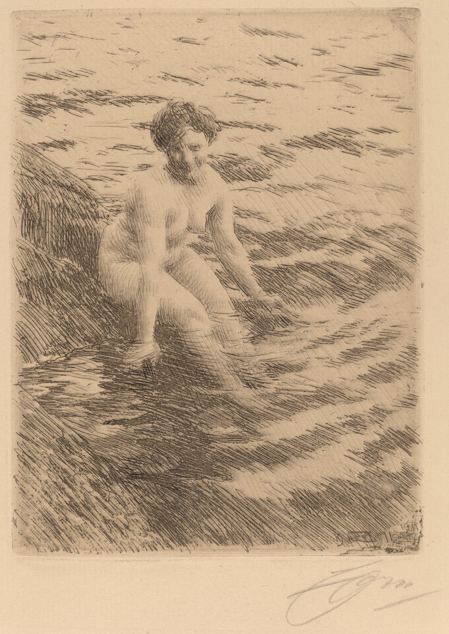Våd af Anders Leonard Zorn