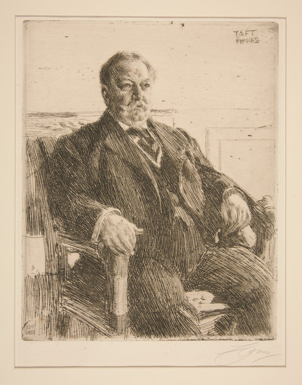 William Howard Taft af Anders Zorn