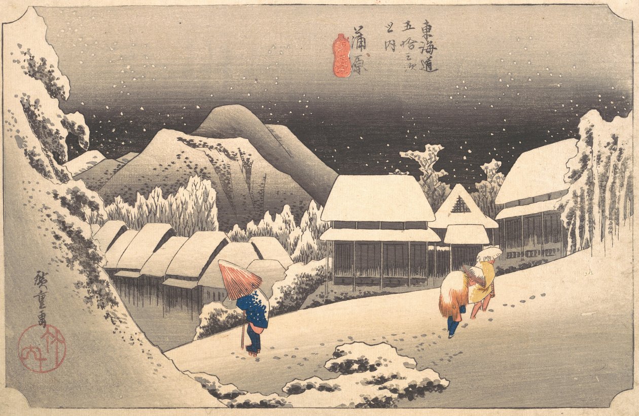 Aftensne, 1797-1861., 1797-1861. af Ando Hiroshige
