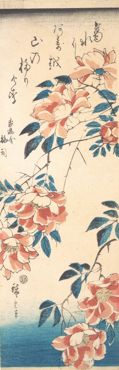 Rose. af Ando Hiroshige