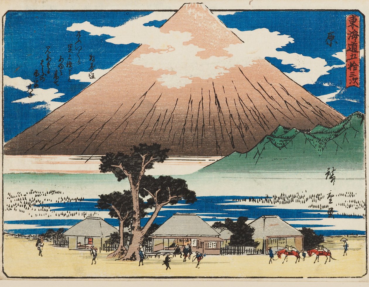 Hara af Ando or Utagawa Hiroshige