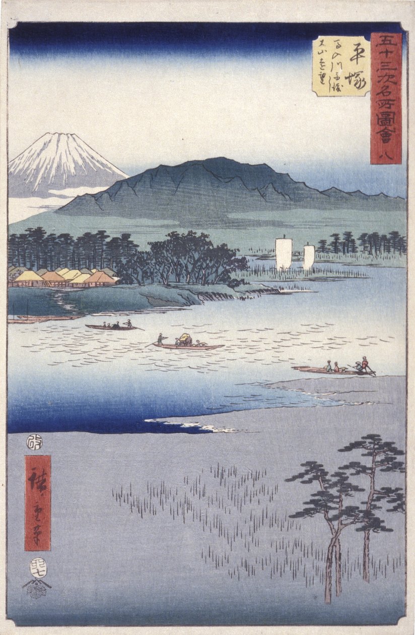 Hirazuna af Ando or Utagawa Hiroshige