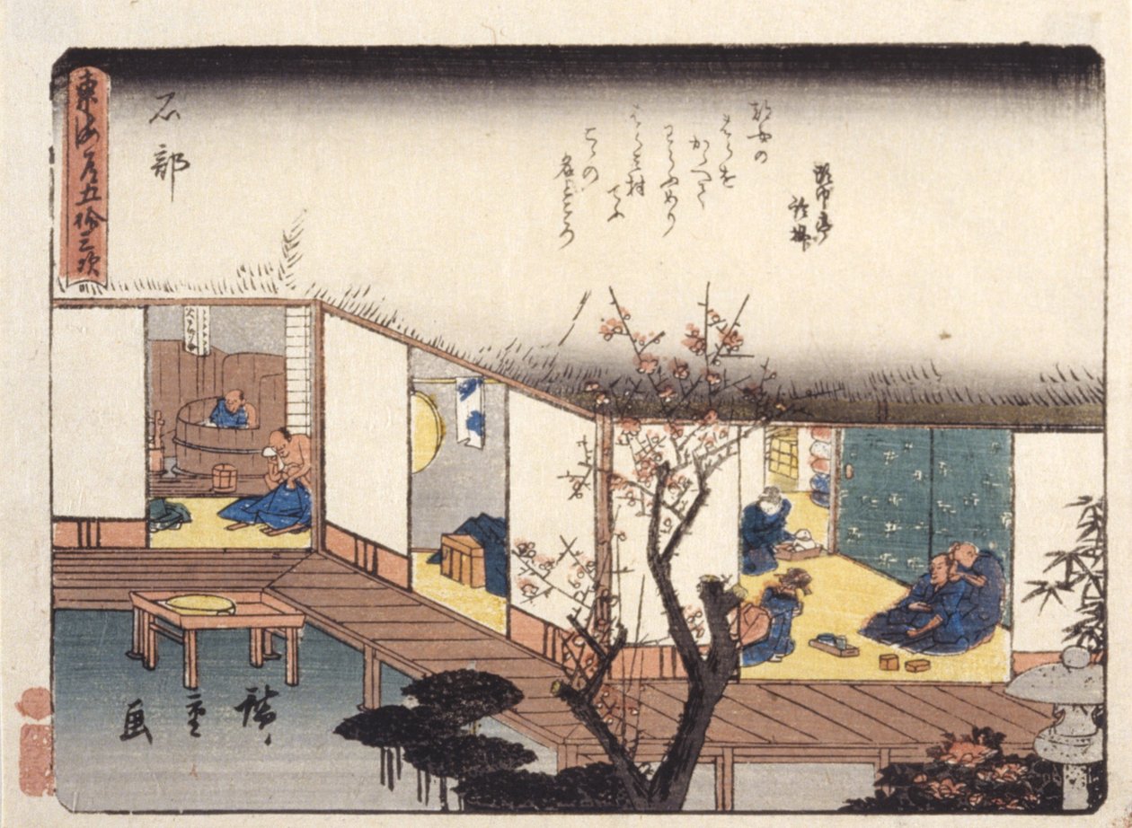 Ishiba af Ando or Utagawa Hiroshige