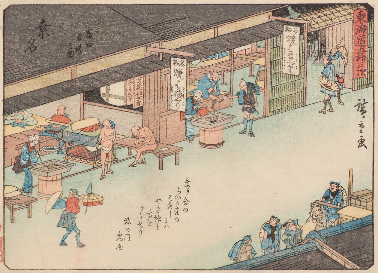 At finde af Ando or Utagawa Hiroshige