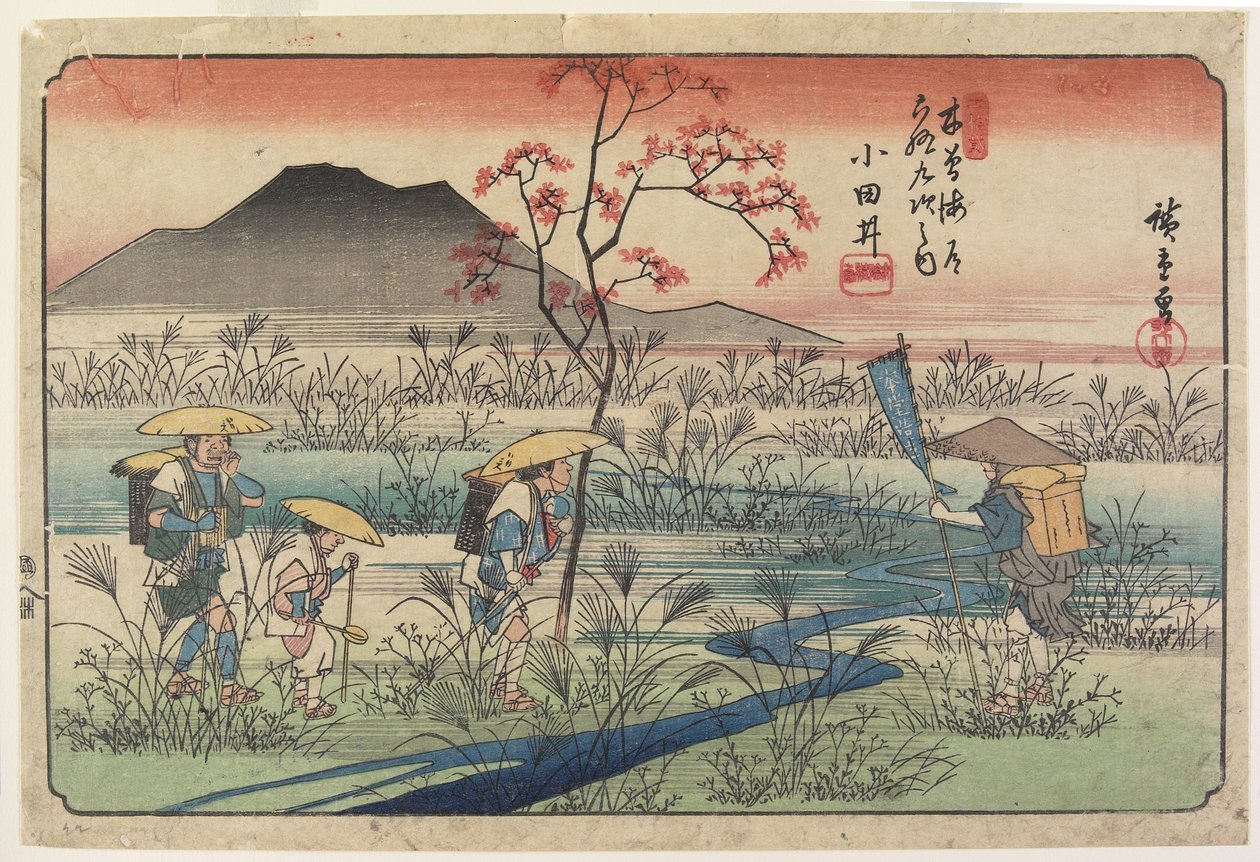 af. 22, Tema, 1835-38 af Ando or Utagawa Hiroshige