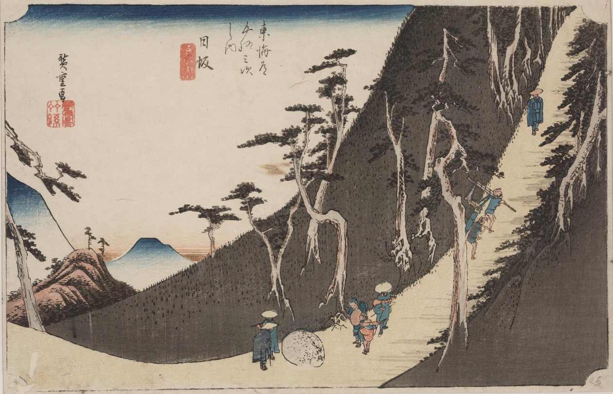 Sig ikke Nakayama af Ando or Utagawa Hiroshige