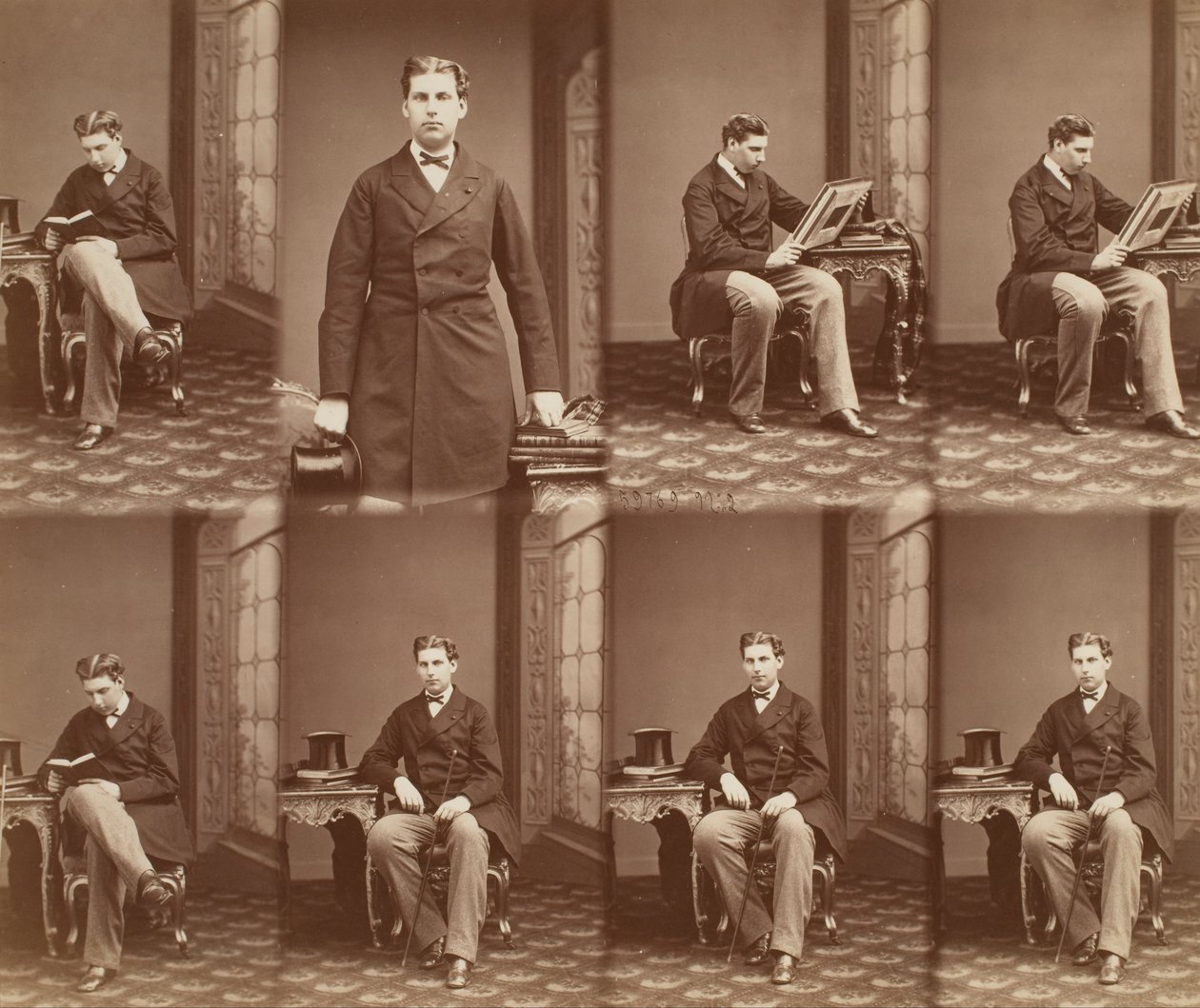 Hertug af Coimbra af Andre Adolphe Eugene Disderi