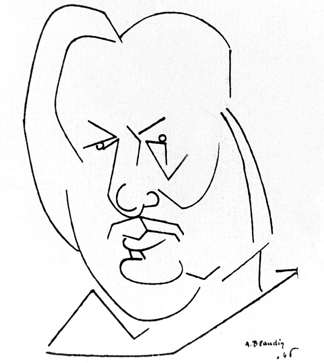 Honoré de Balzac af André Blandin