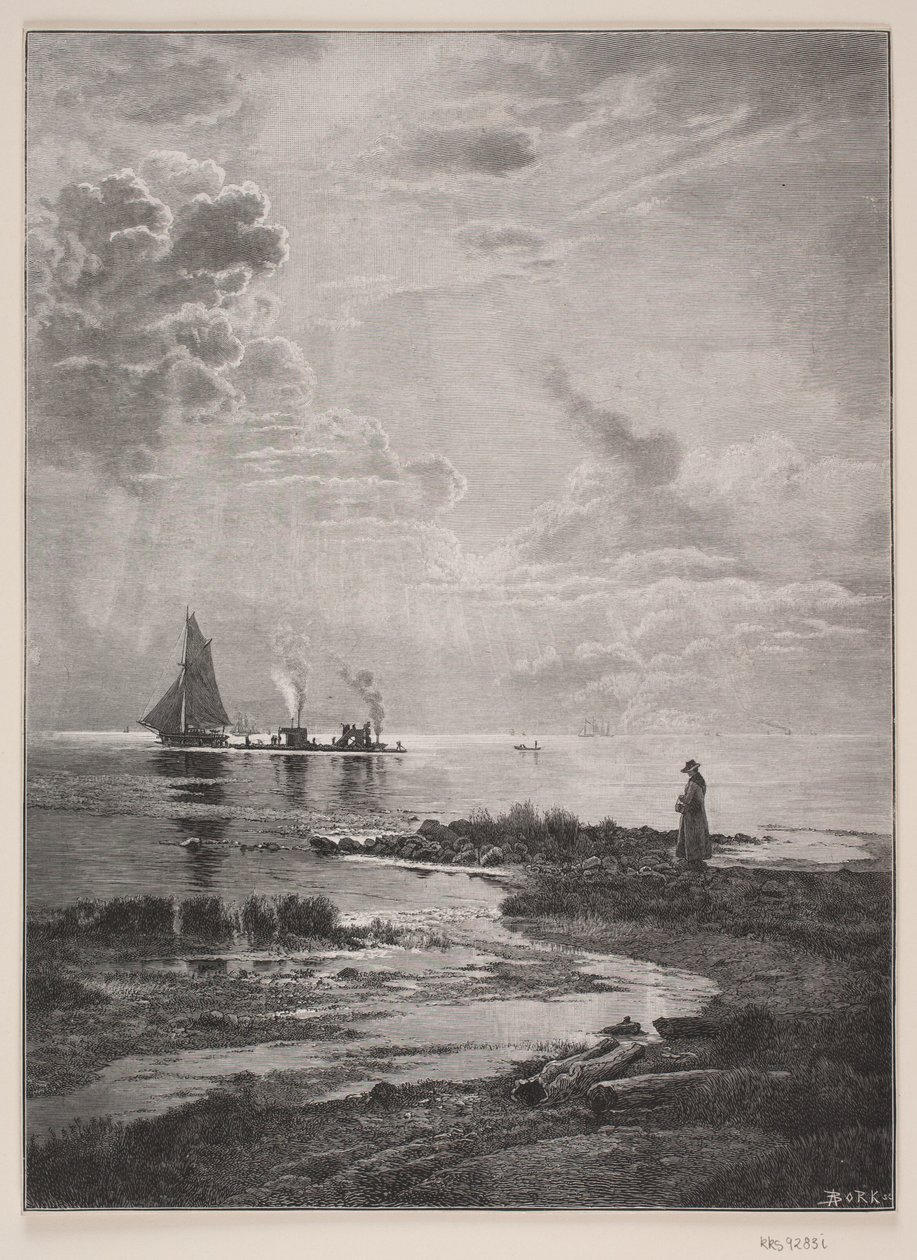 Udsigt fra Strandpromenaden af André Bork