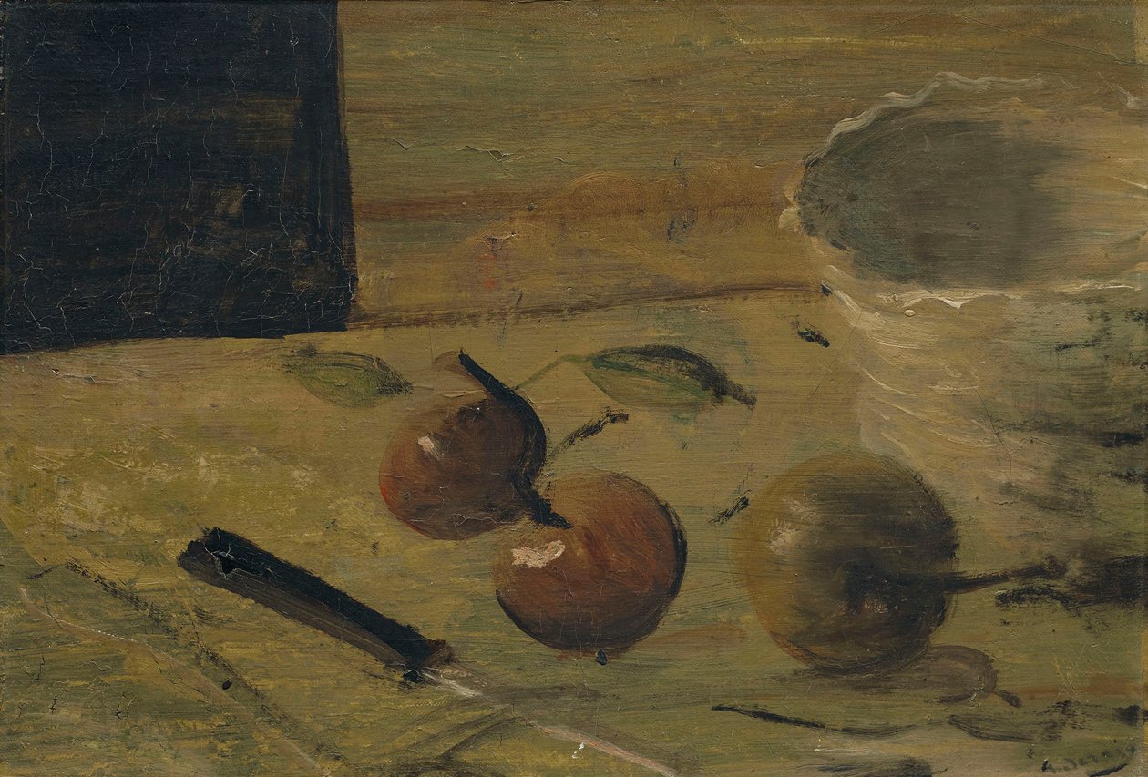 Frugt og bestik af Andre Derain