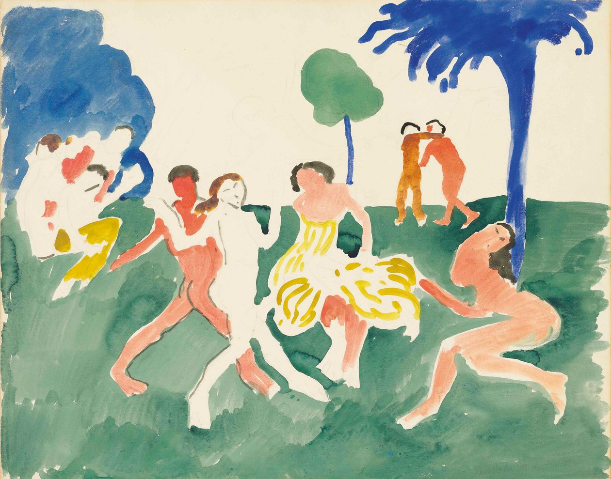La gavotte af Andre Derain