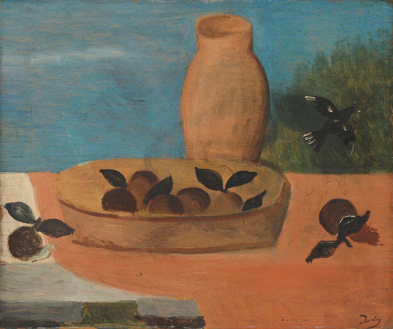 Stilleben med frugt af Andre Derain