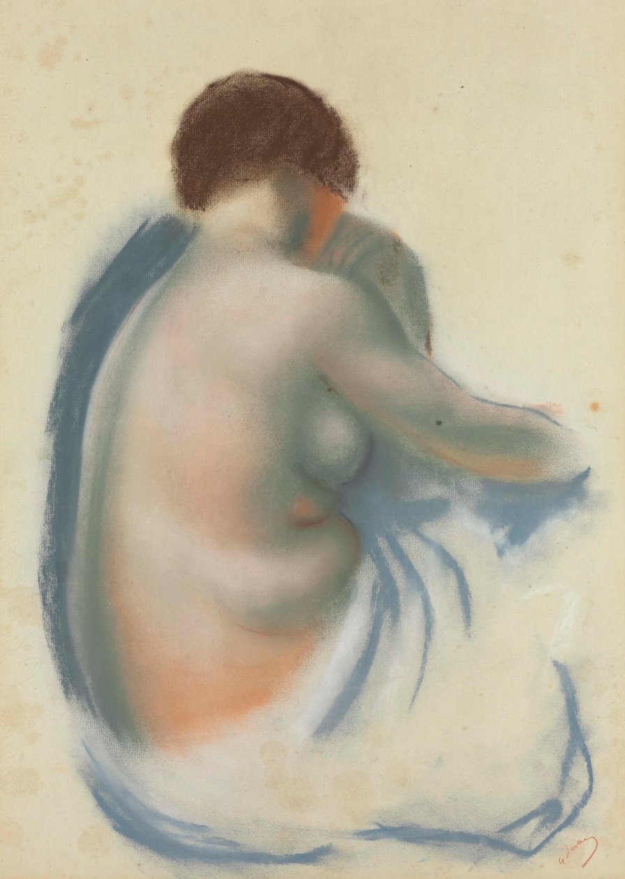 Nu assis af Andre Derain