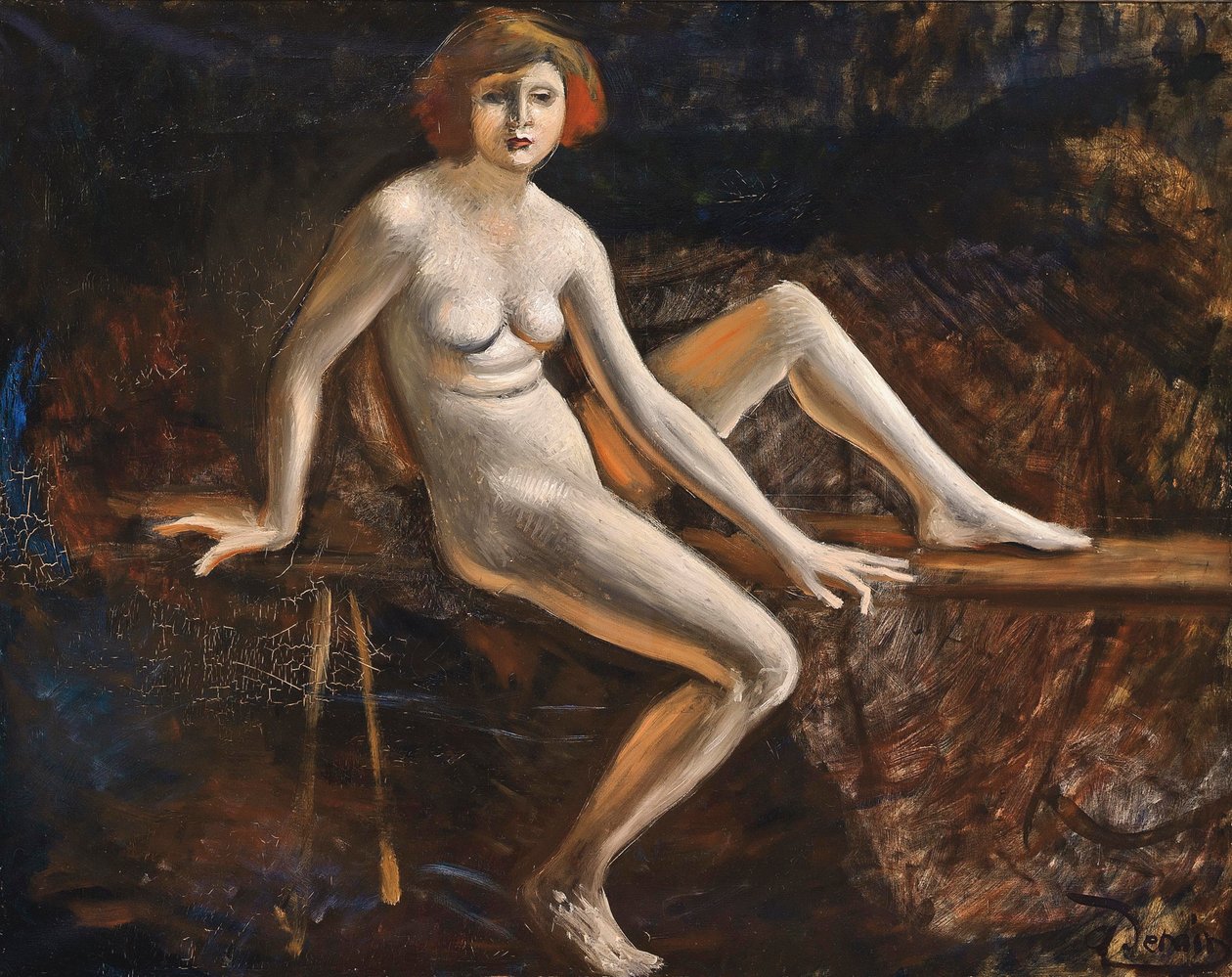 Nu assis af Andre Derain