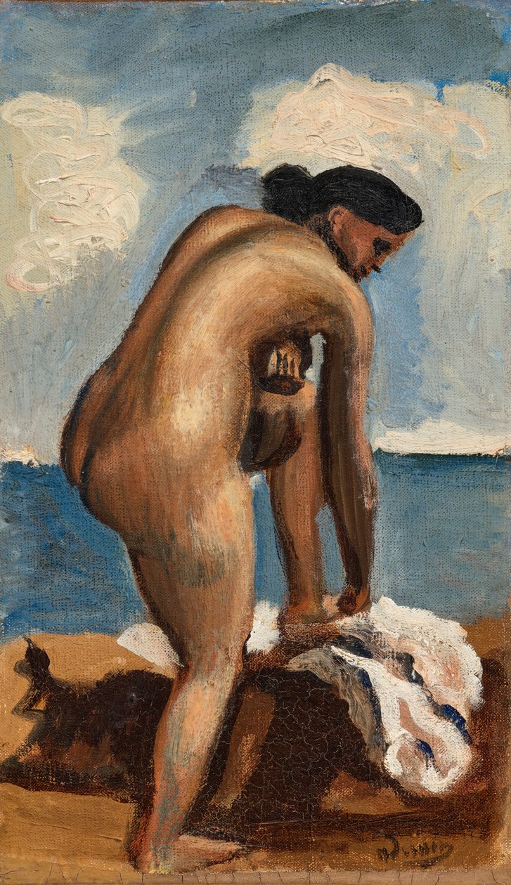 Nøgen ved havet af Andre Derain