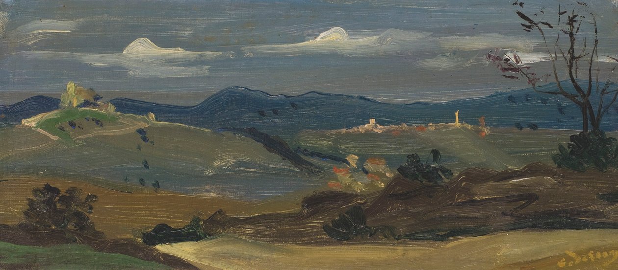 Landskab nær Eygalières af Andre Derain