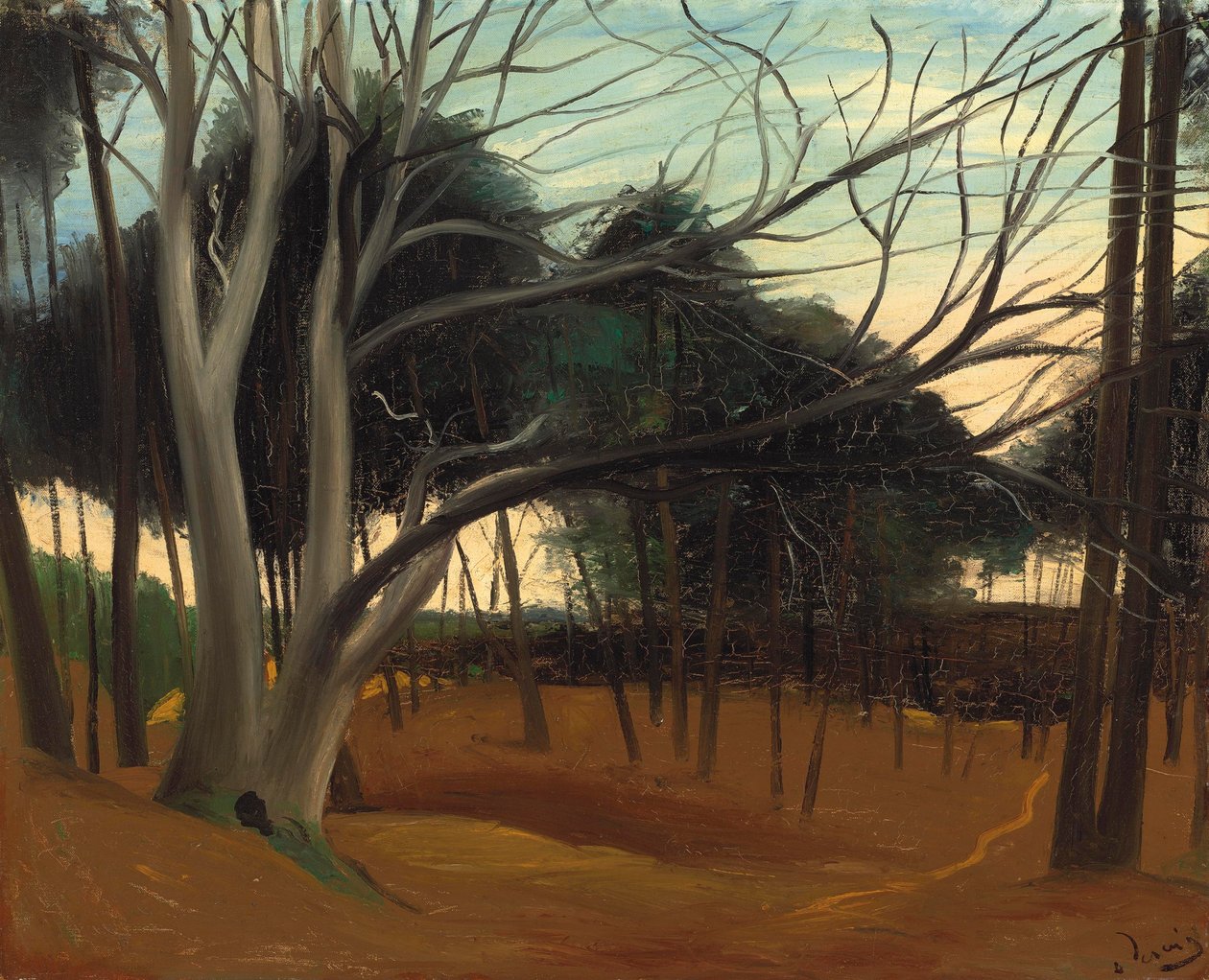 Underskov ved Les Lecques af Andre Derain