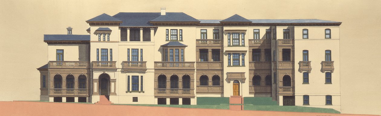 30th og Q Street, Georgetown. Washington DC af Andras Kaldor