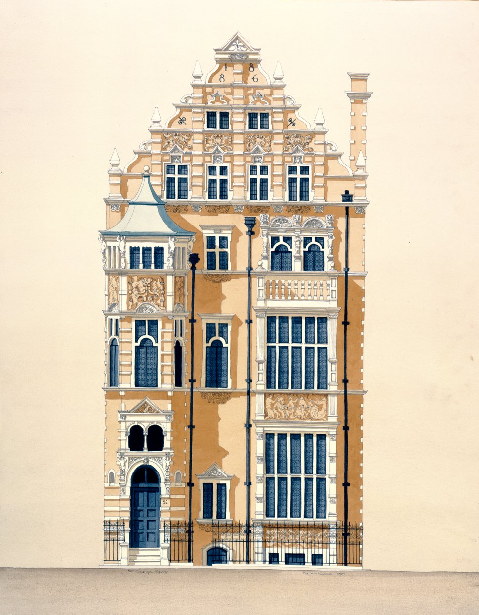 52 Cadogan Square, Knightsbridge, London af Andras Kaldor
