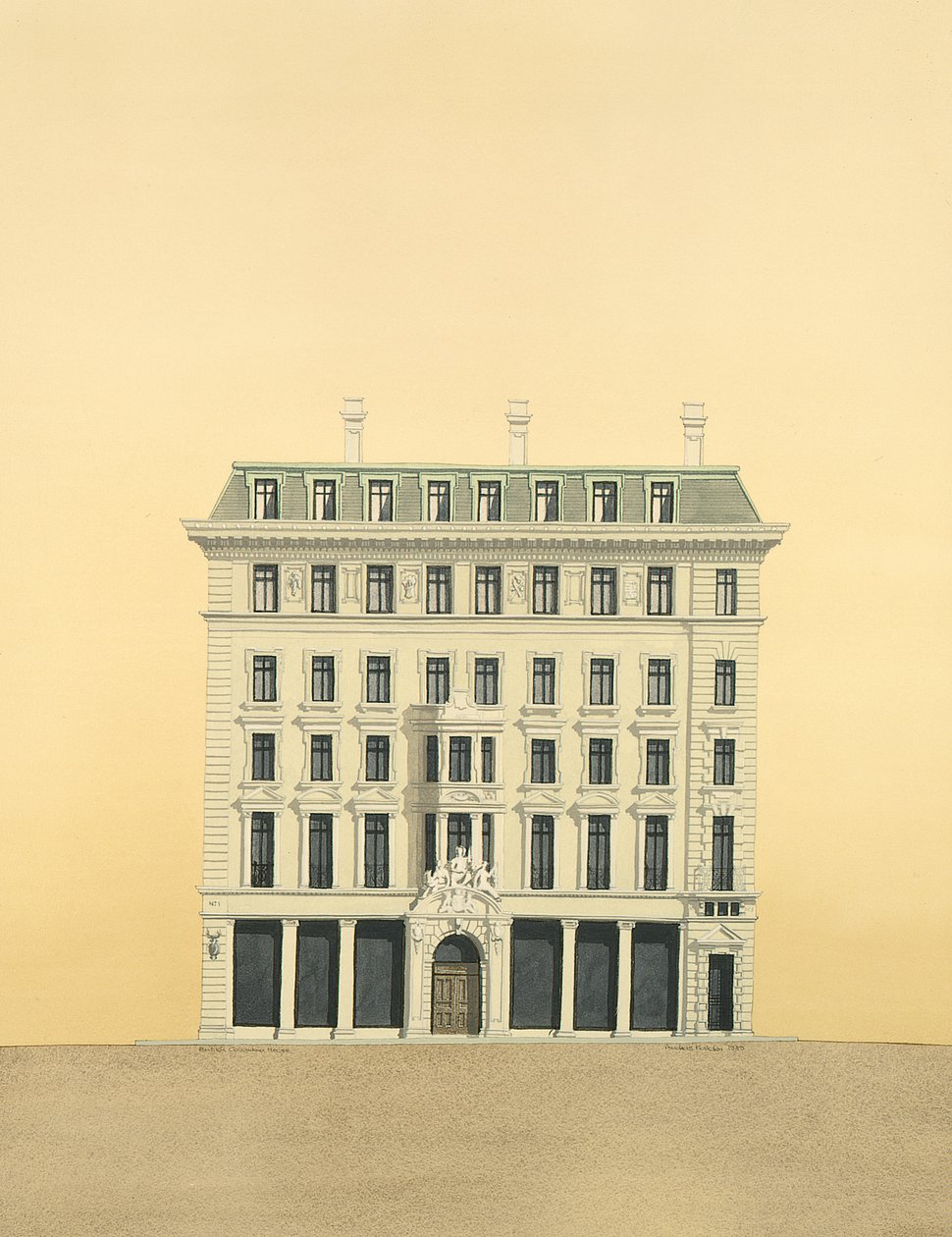 British Columbia House, Regent Street, London af Andras Kaldor