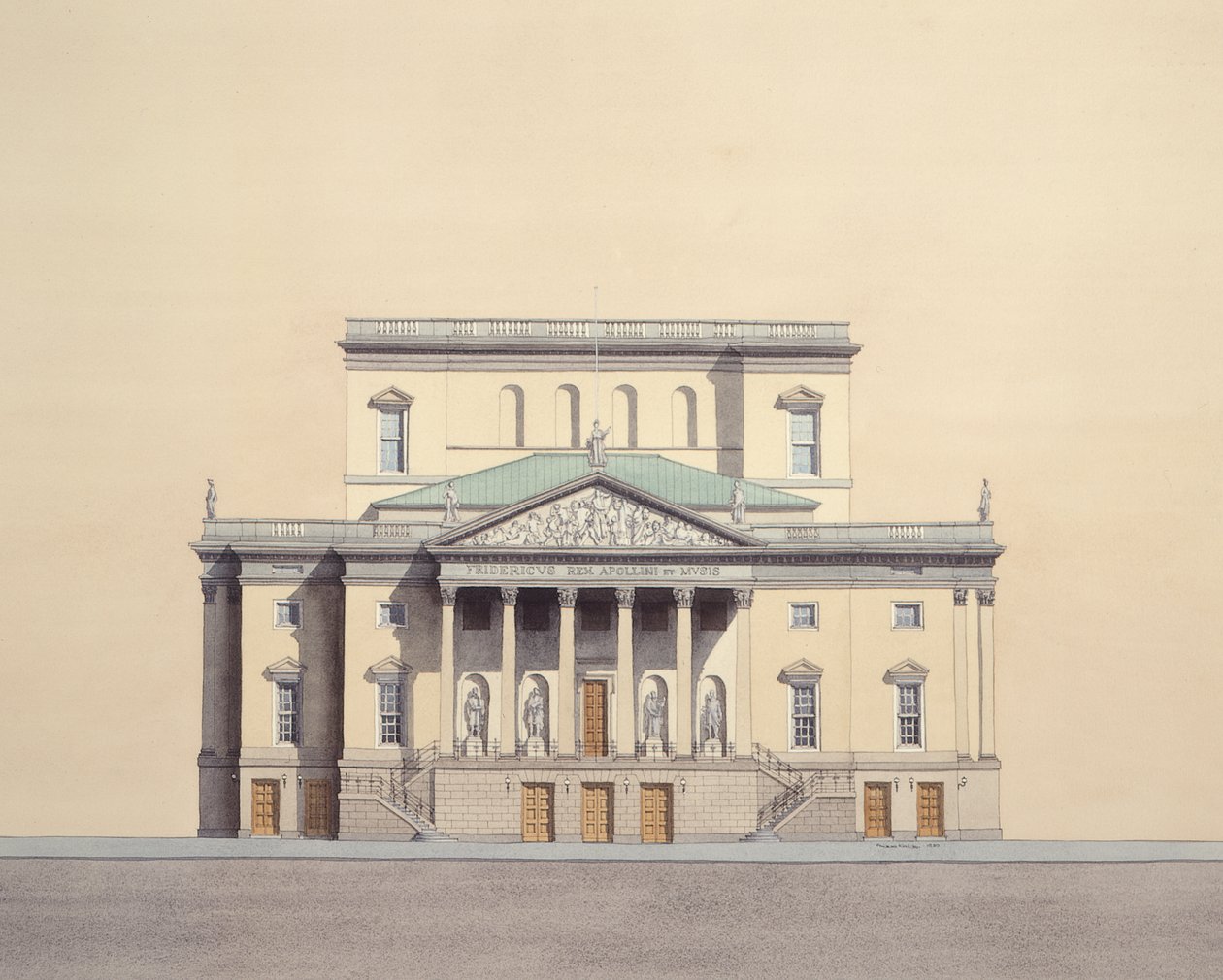 Den tyske statsopera, Berlin, Tyskland af Andras Kaldor