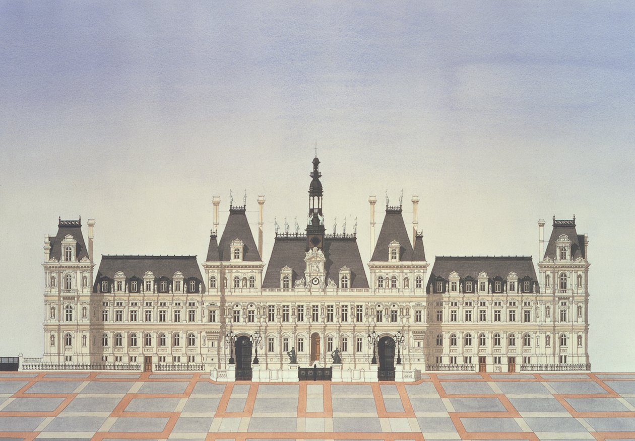 Hotel de Ville, Paris af Andras Kaldor
