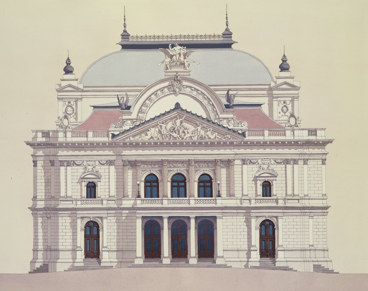 Mahen Teater, Janacek Operahus af Andras Kaldor