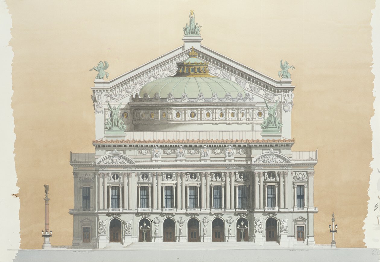 Opera Garnier, Paris, Frankrig af Andras Kaldor