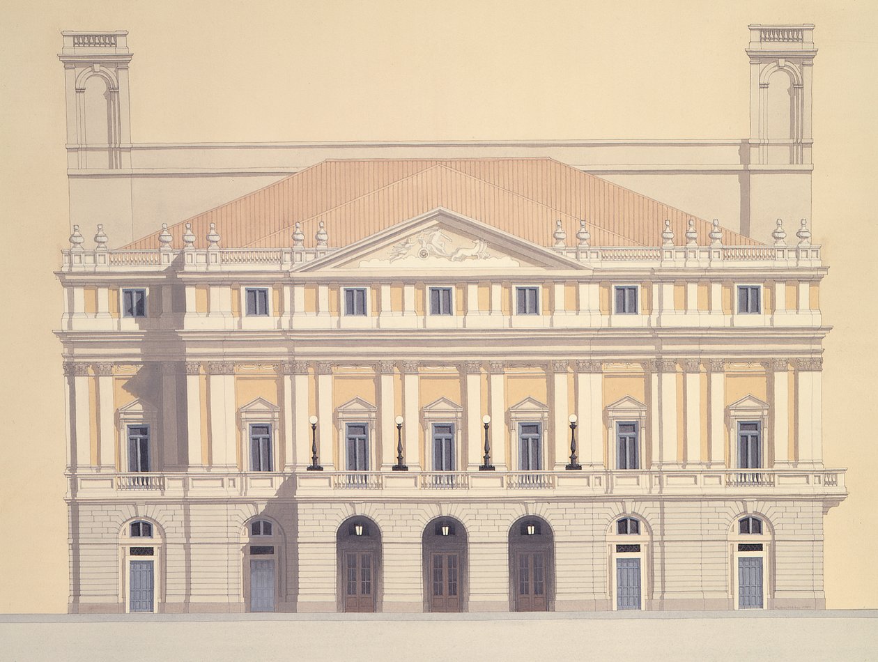 Teatro alla Scala, Milano, Italien af Andras Kaldor