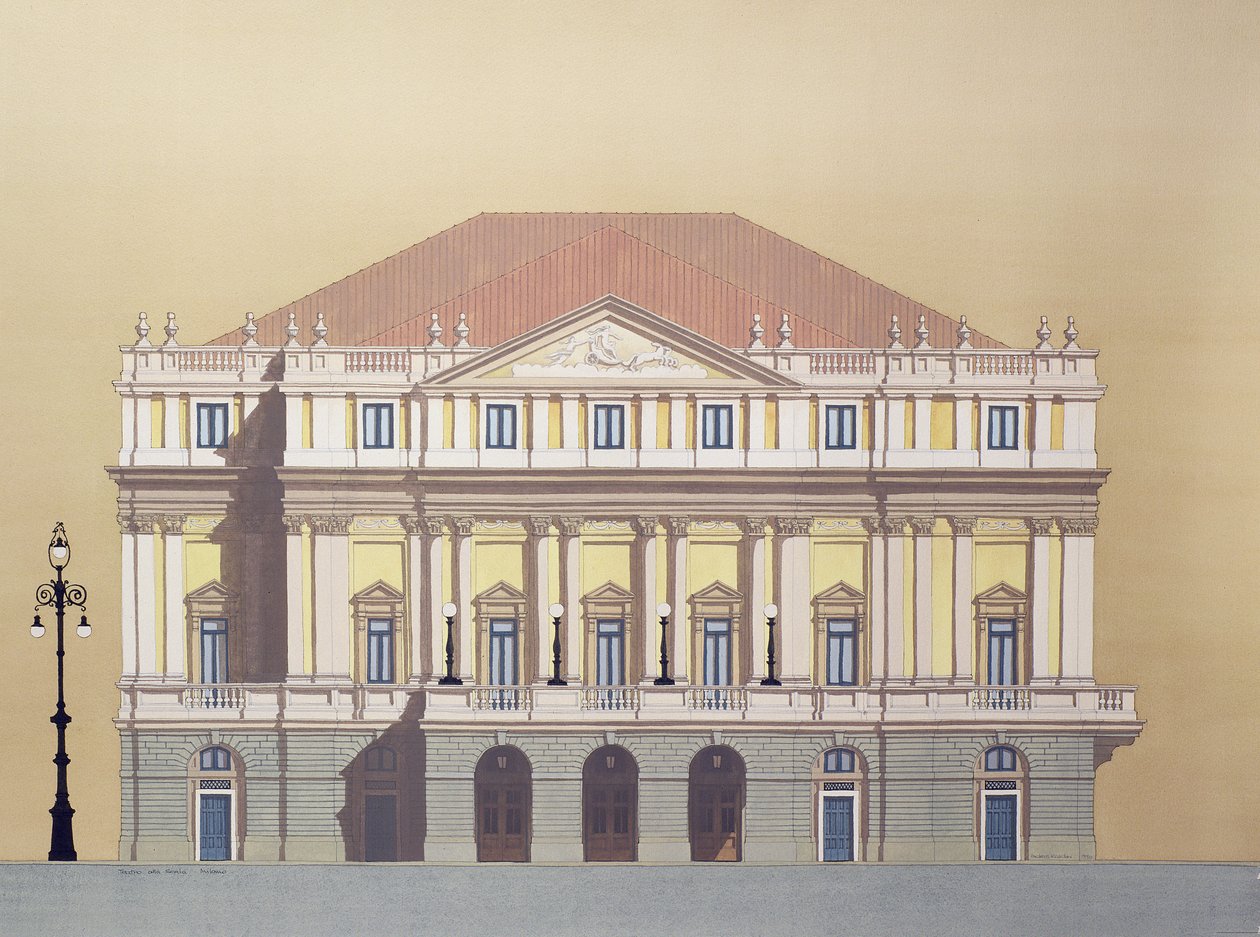 Teatro alla Scala, Milano, Italien af Andras Kaldor