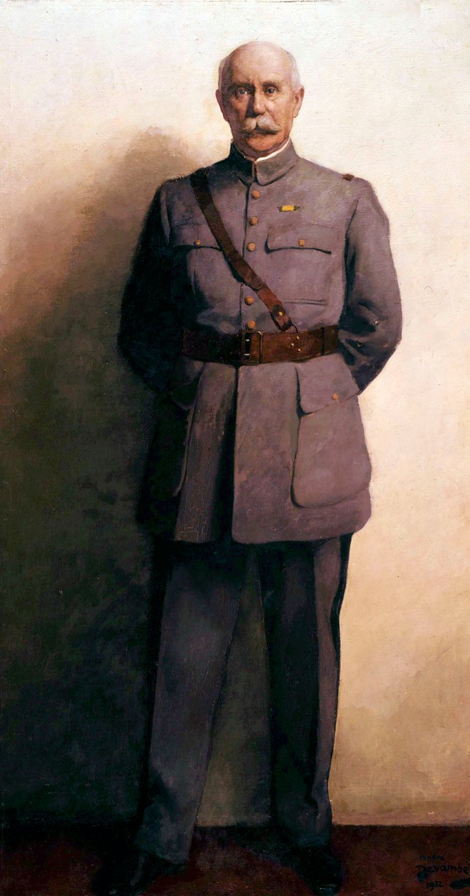 Fransk marskal Philippe Pétain, 1932 af Andre Devambez