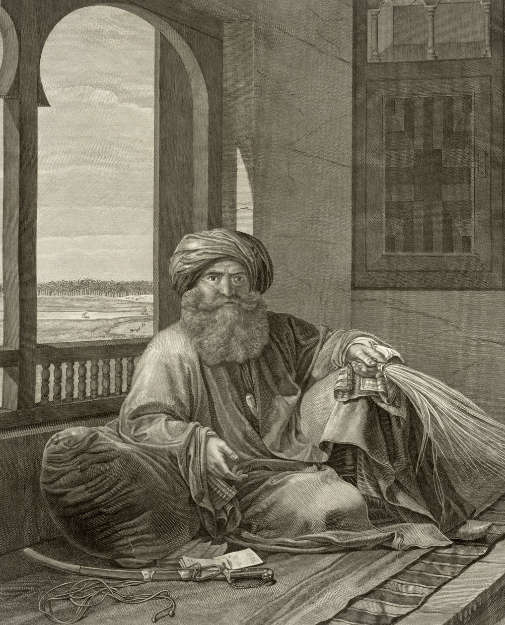 Mourad Bey, fra bind II Kostumer og portrætter af 
