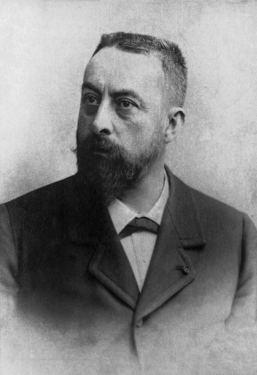 Alfred Nicolas Rambaud (1842-1905), fotograferet mellem 1880-1895, uddrag fra samlingen Felix Potin, 500 nutidige berømtheder, fransk politiker Frankrig af Andre Adolphe Eugene Disderi