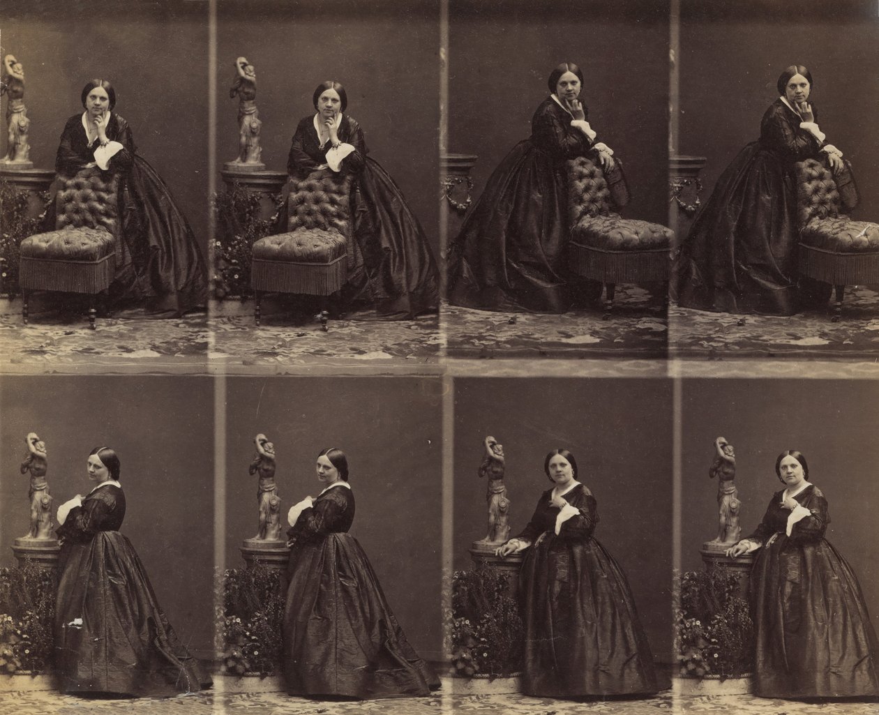 Berthe, 22. januar 1862-april 1862. af Andre Adolphe Eugene Disderi