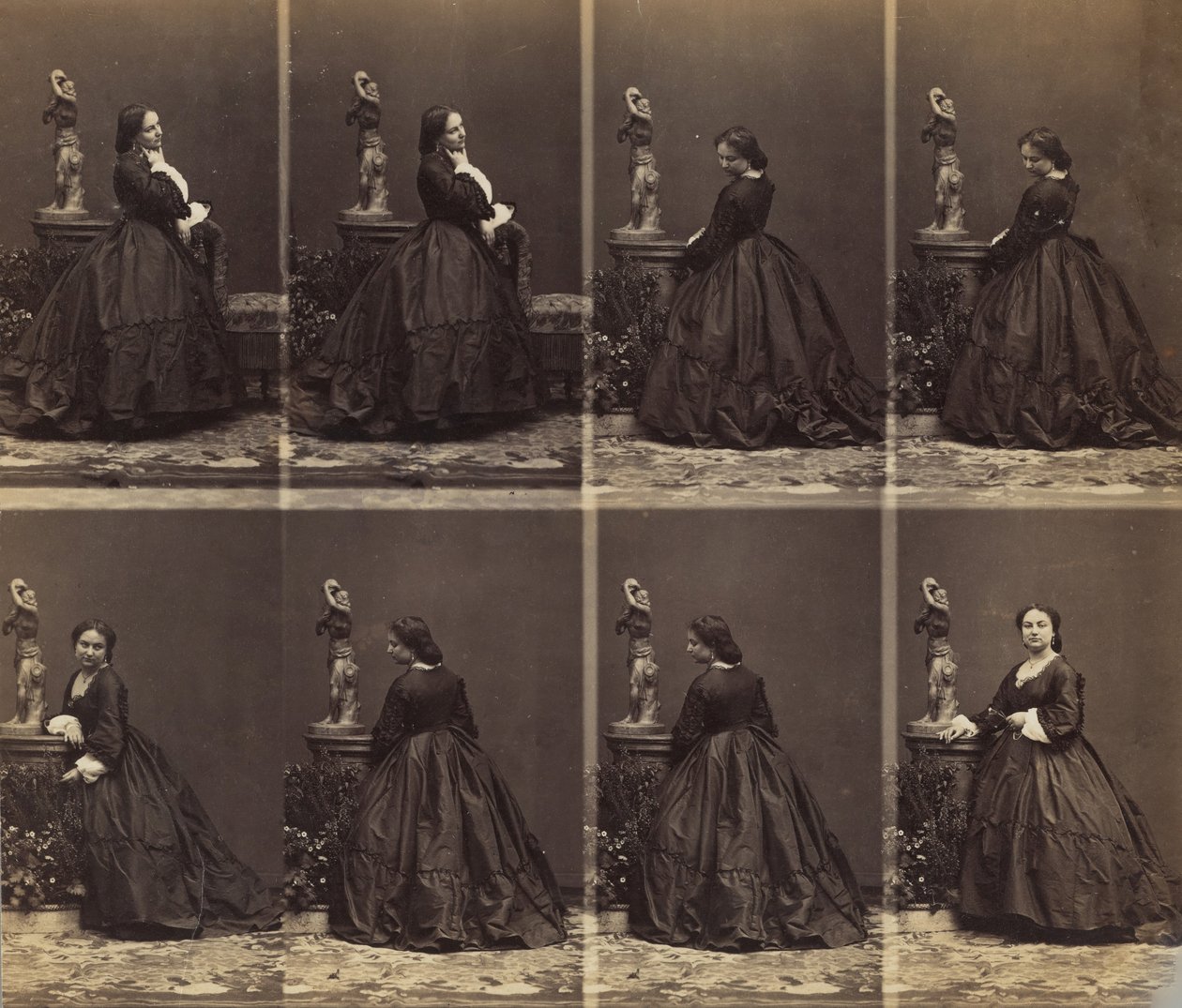 Berthe, 22. januar 1862- april 1862. af Andre Adolphe Eugene Disderi