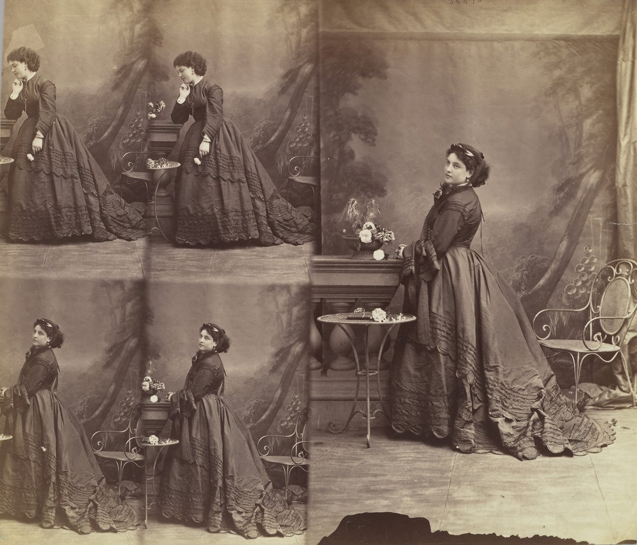Endelig, 1866. af Andre Adolphe Eugene Disderi