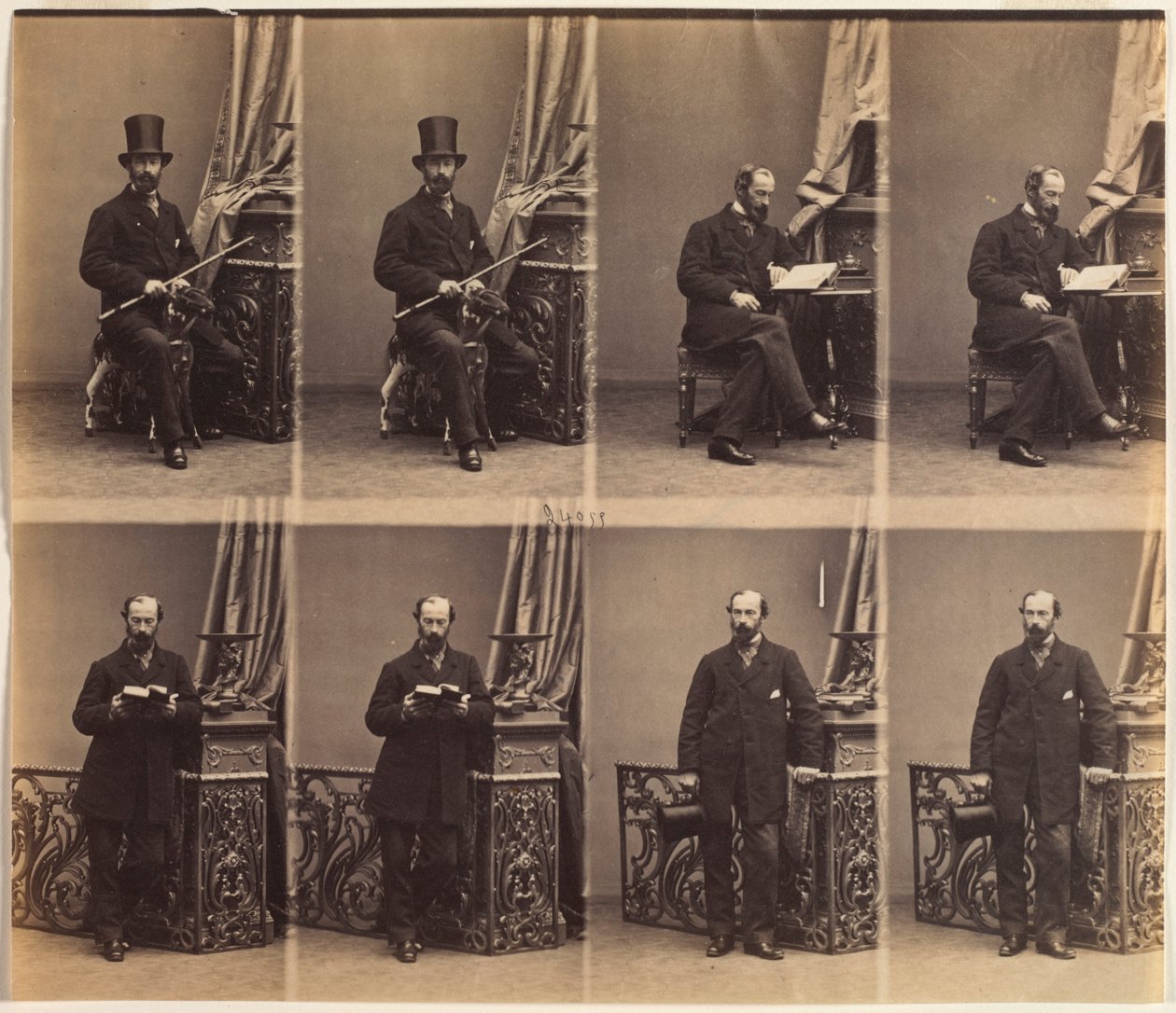 Monsieur Merlen, 1861. af Andre Adolphe Eugene Disderi