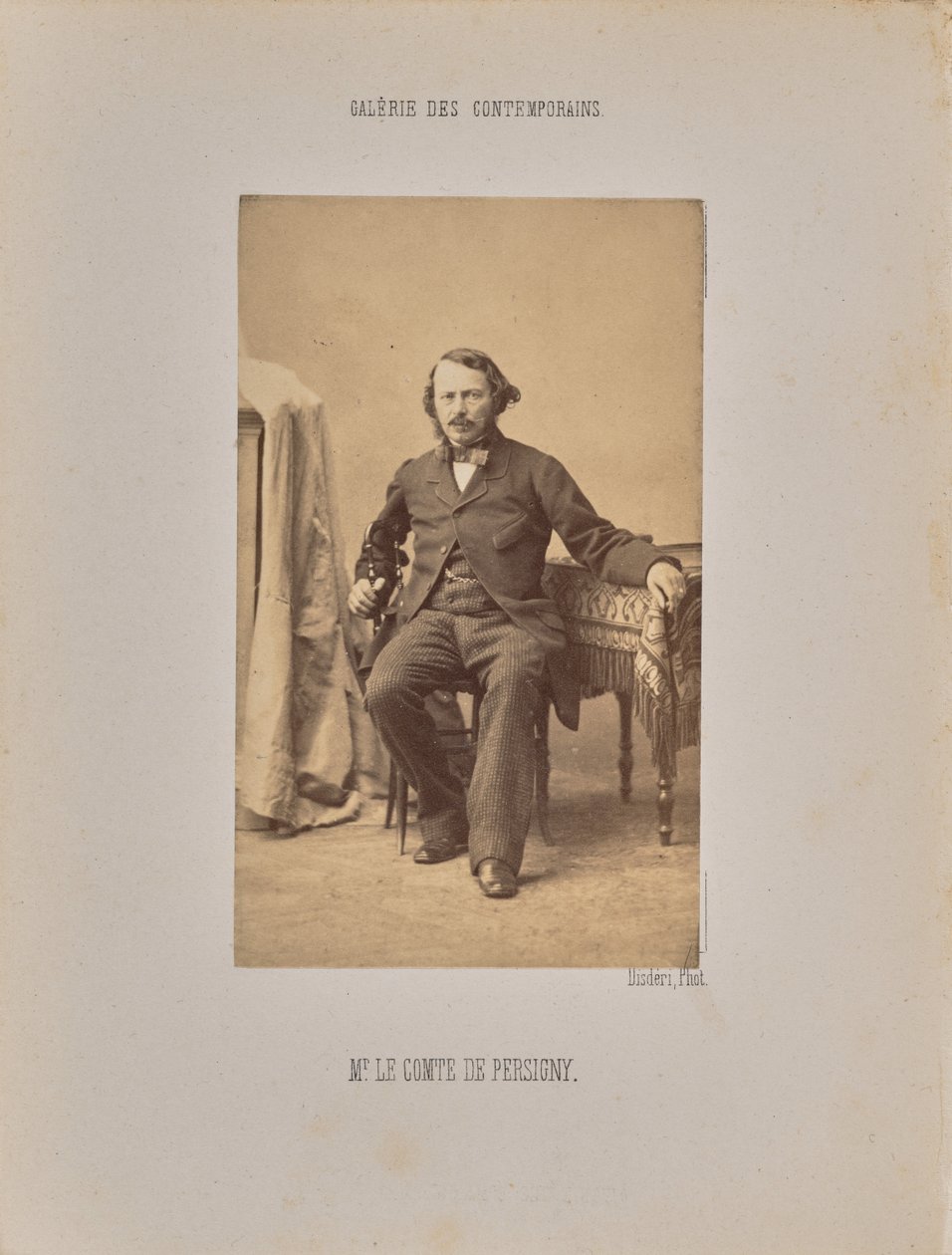 Greven af Persigny af Andre Adolphe Eugene Disderi