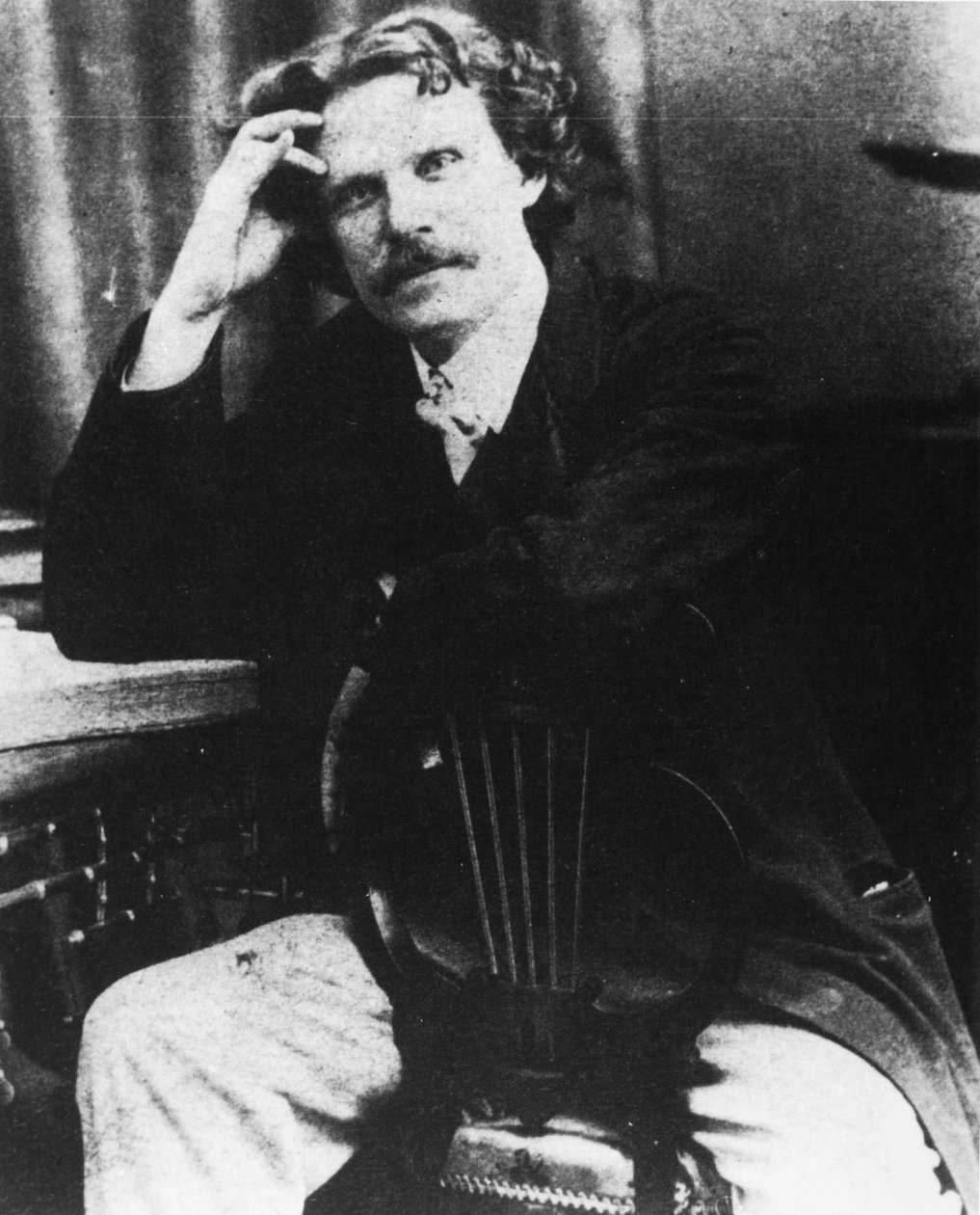 Portræt af Daniel Dunglas Home, ca. 1870